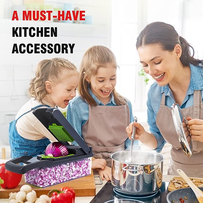 12-in-1 Multi-Functional Vegetable Cutter & Slicer