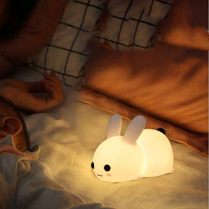 Rabbit tap tap Night Light Desk Lamp
