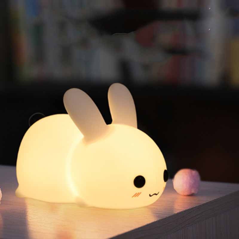 Rabbit tap tap Night Light Desk Lamp