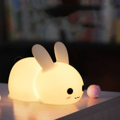 Rabbit tap tap Night Light Desk Lamp