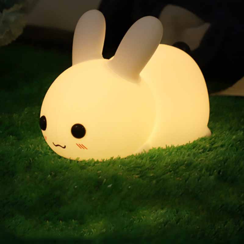 Rabbit tap tap Night Light Desk Lamp