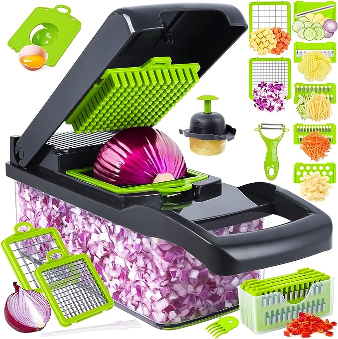 12-in-1 Multi-Functional Vegetable Cutter & Slicer